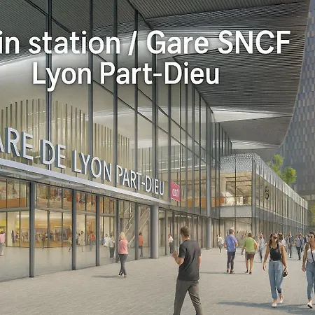Quiet & Comfortable - Lyon Train Station リヨン